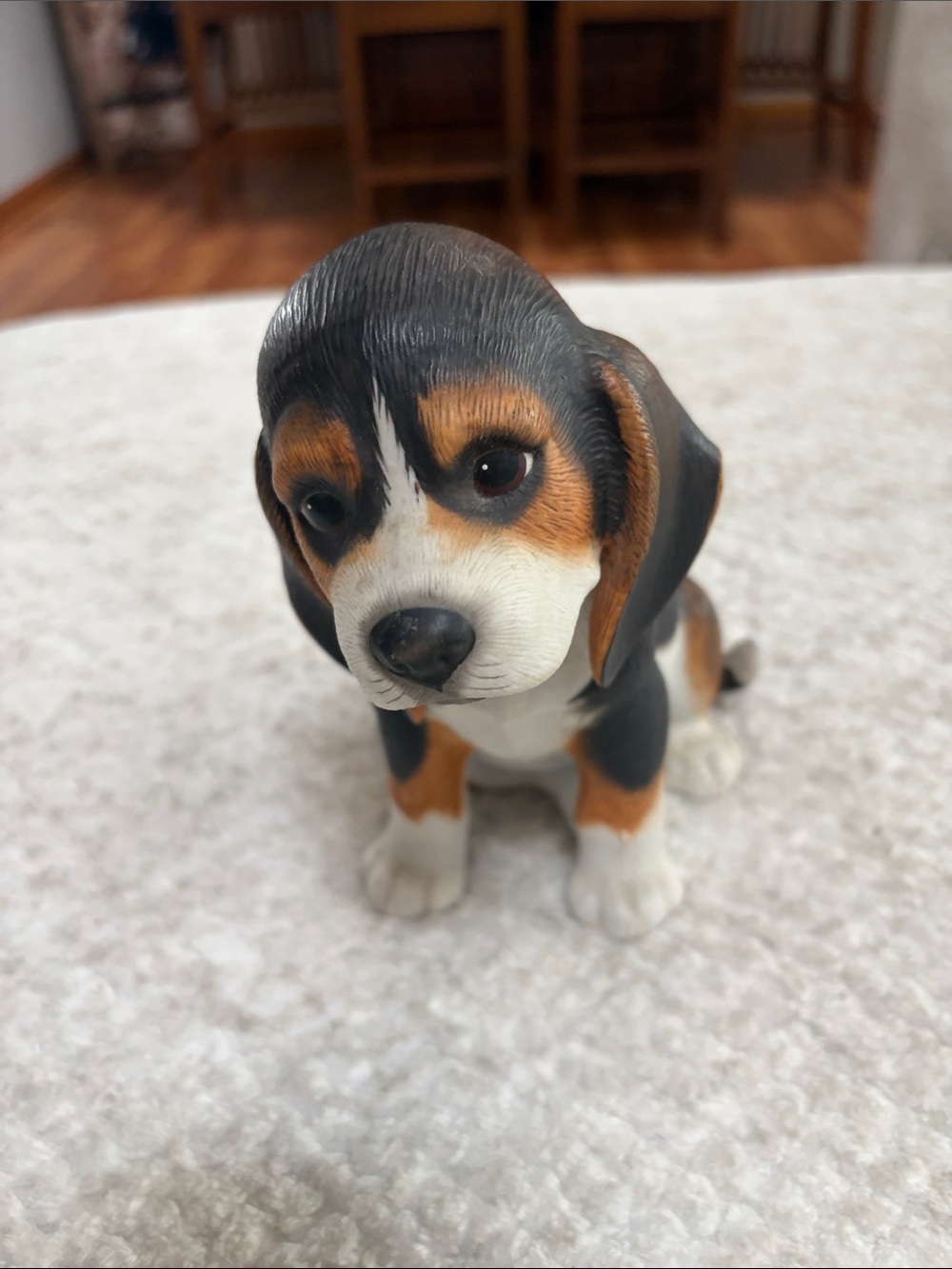 Lenox Beagle Puppy Figurine - Tricolor Beagle Dog Décor